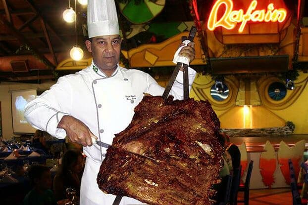 Jantar com show Latino Americano, na Rafain Churrascaria!