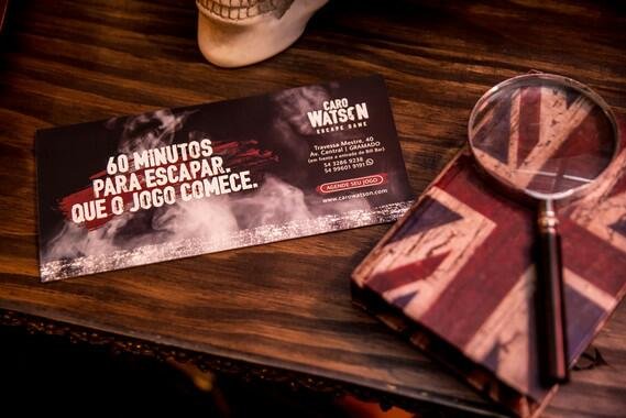 ️ Caro Watson Escape Game: desvende mistérios, encontre pistas e corra contra o tempo!!