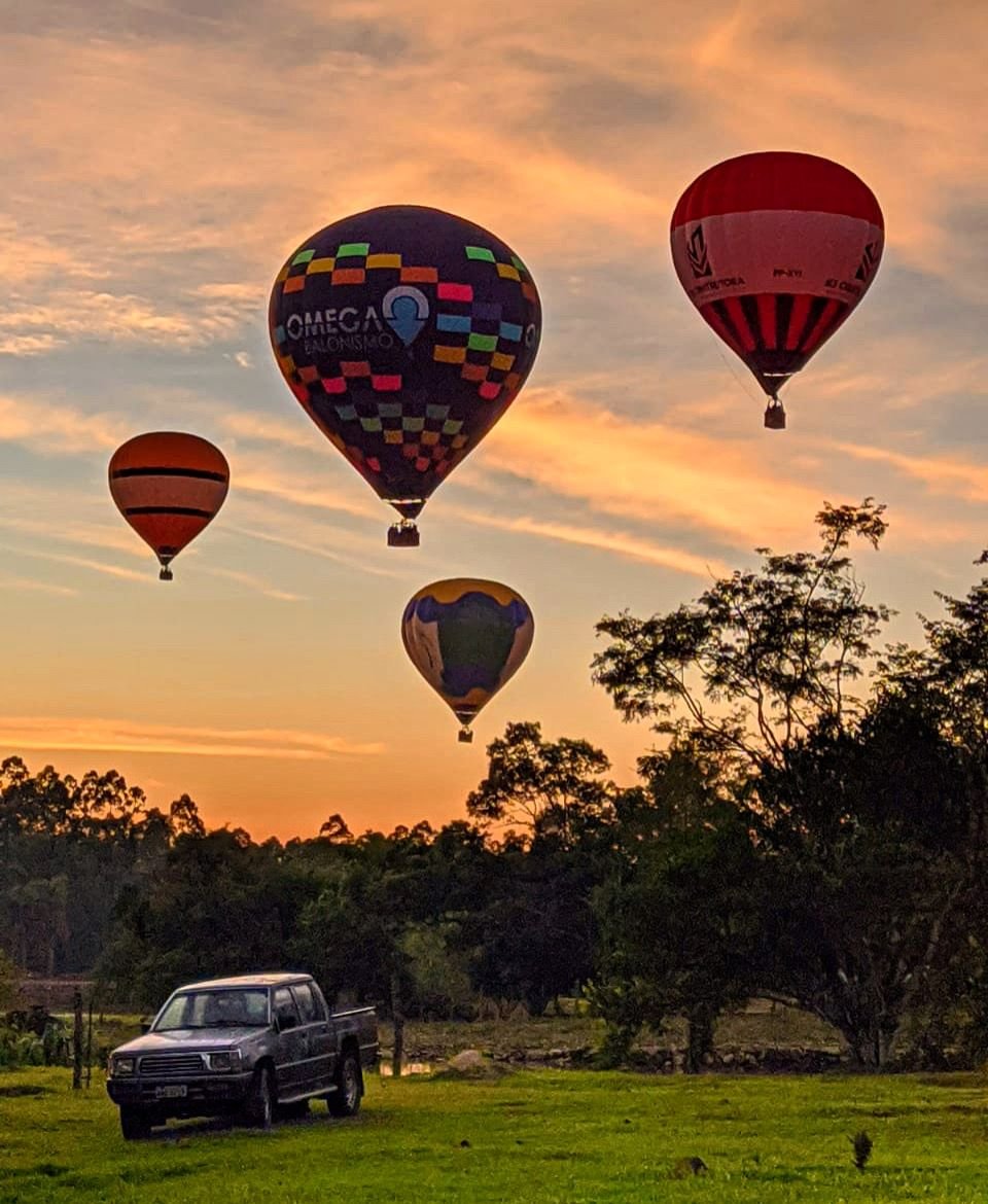 Voo de Balão em Família sobre os Canyons!