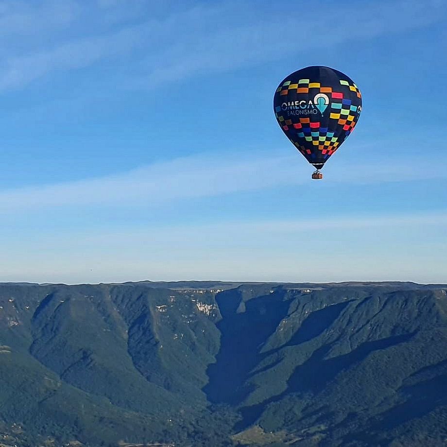 Voo de Balão sobre os Canyons!