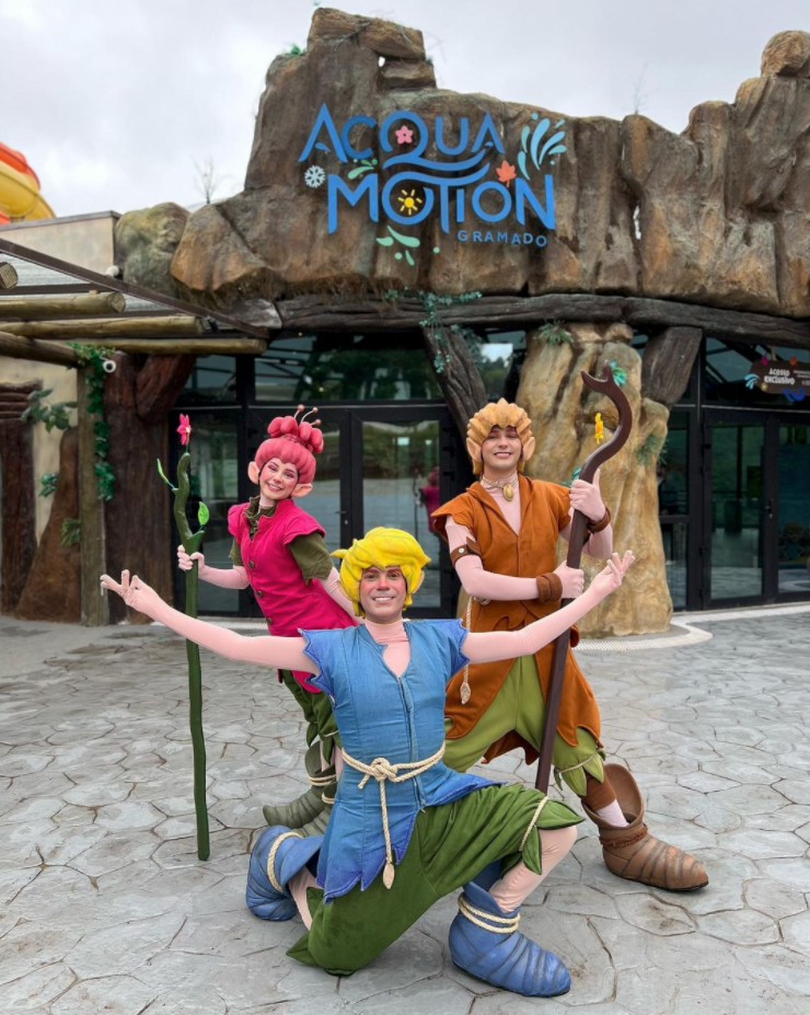 Mergulhe no 1º Parque Aquático Coberto do Brasil!