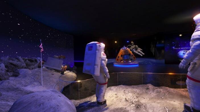 Space Adventure Canela, o parque temático que conta com mais de 200 objetos originais utilizados pela NASA!