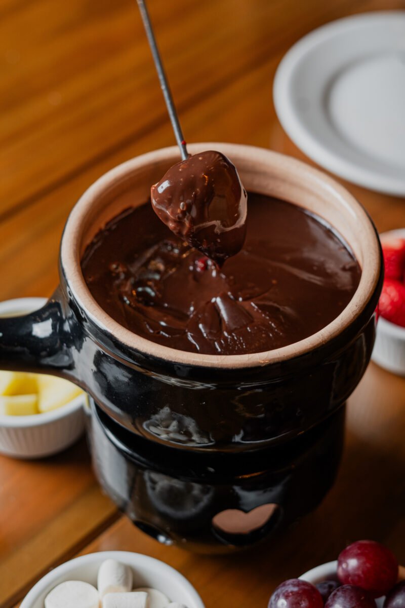 Sequencia de Fondue Tradicional e La Gare! Fondue todo o dia o dia todo! Uma experiência incrível!