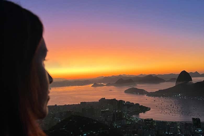Amanhecer no Mirante Dona Marta + Cristo Redentor!