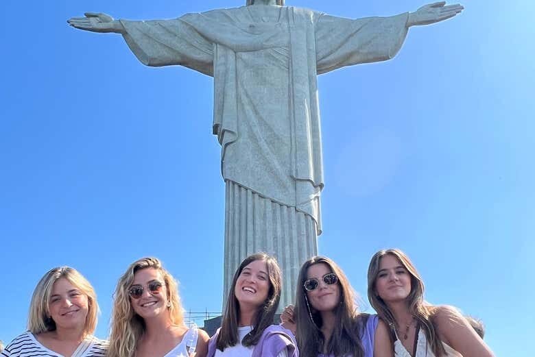 Amanhecer no Mirante Dona Marta + Cristo Redentor!