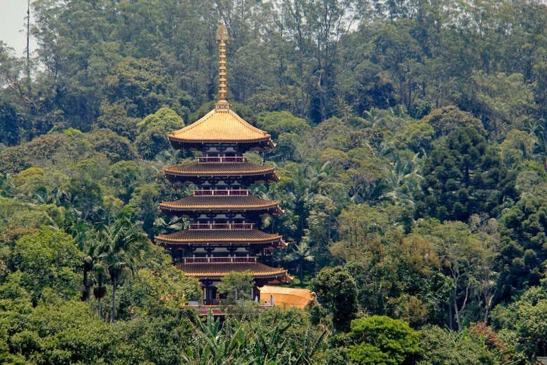 Descubra a Paz e Tradição na Torre de Miroku: Excursão Imperdível saindo de São Paulo!