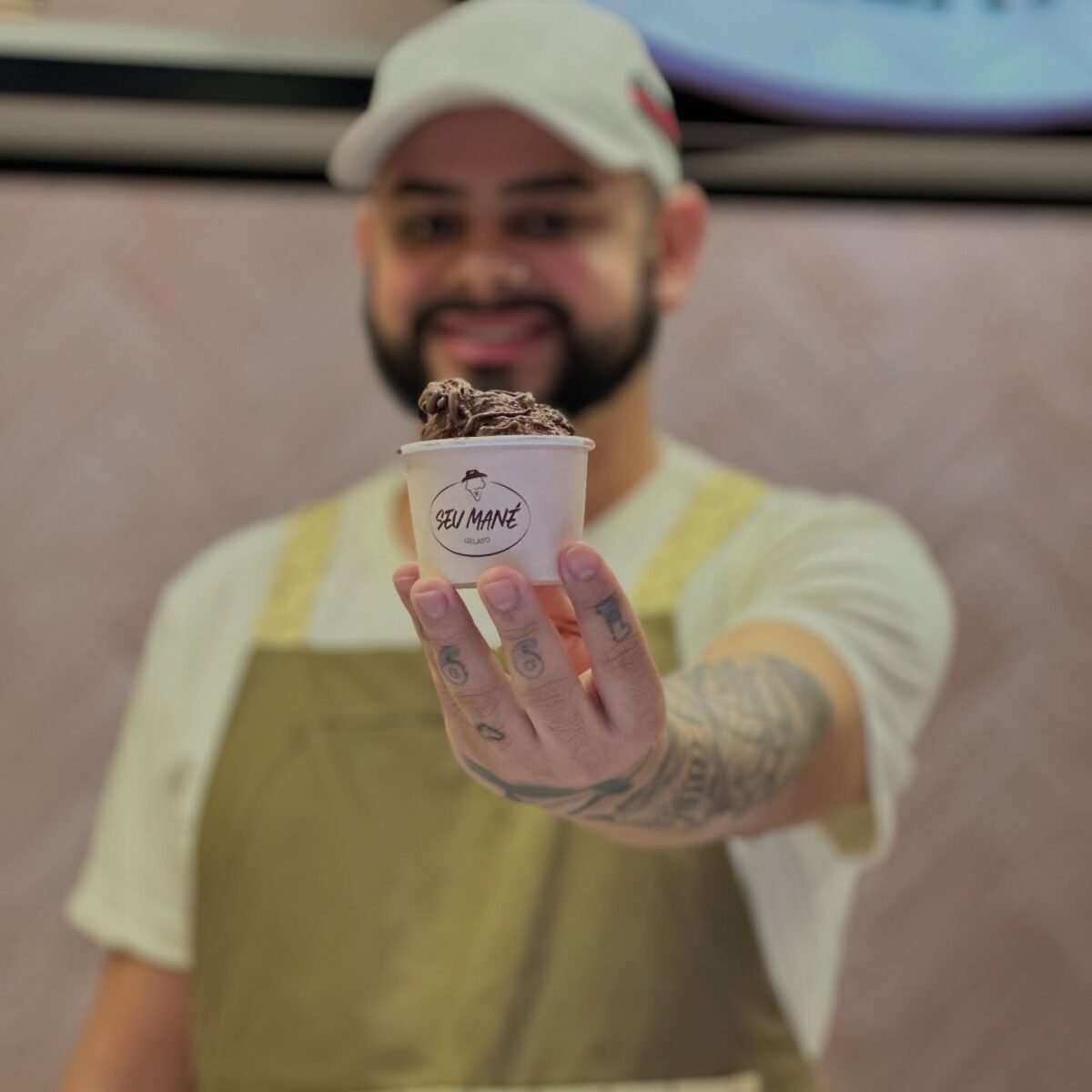 Seu Mané Gelato Viva Trindade: Gelato Artesanal com Jeitinho Manézinho!
