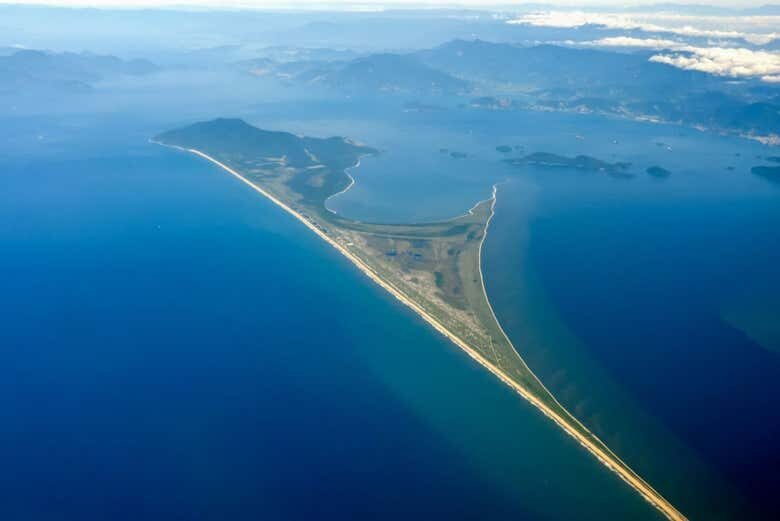 Avistamento de Golfinhos na Ilha de Marambaia!