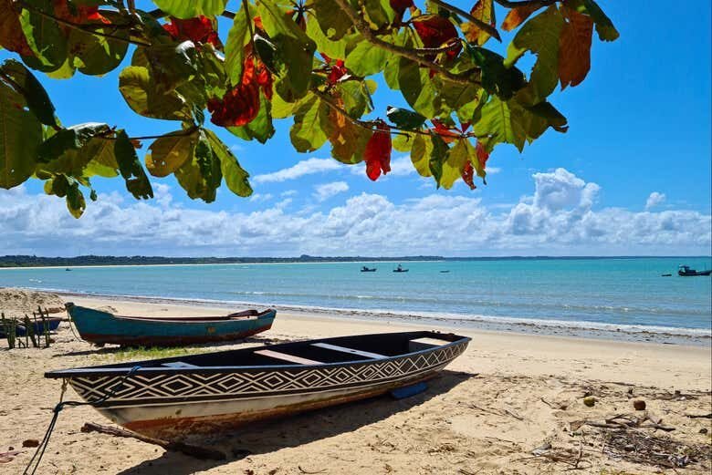 Excursão a Coroa Vermelha e à Aldeia Indígena Pataxó Coroa!