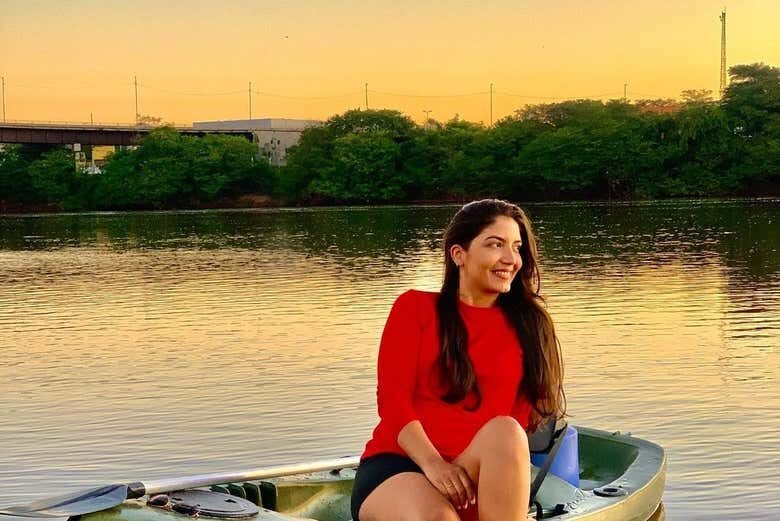 Encante-se com o Pôr do Sol em um Tour de Caiaque pelo Rio Parnaíba!
