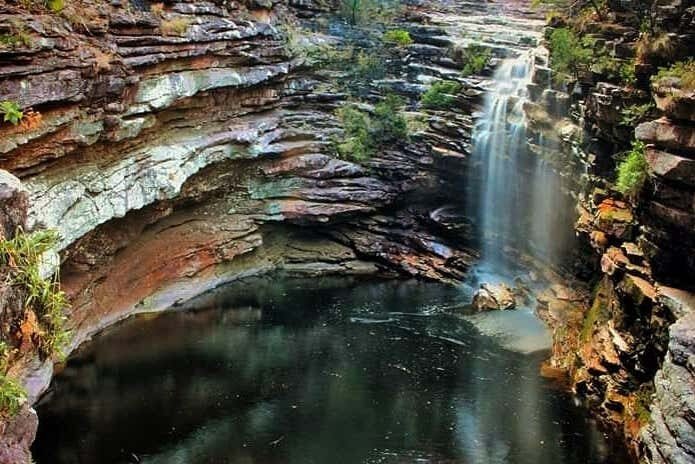 Trilha da Cascata do Sossego saindo de Lençóis!