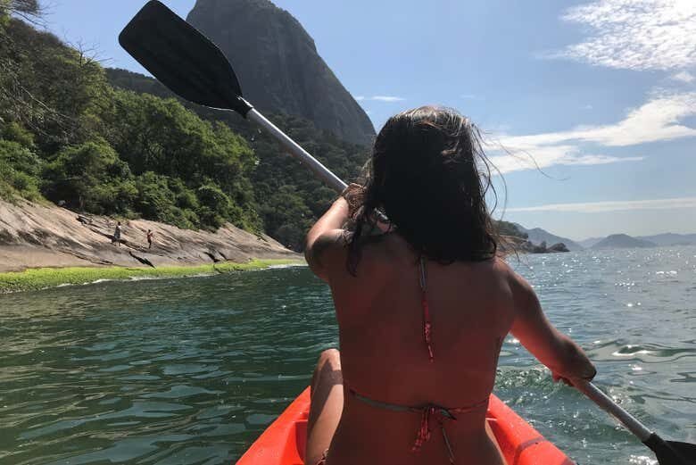 Passeio de Caiaque nos Arredores do Pão de Açúcar!