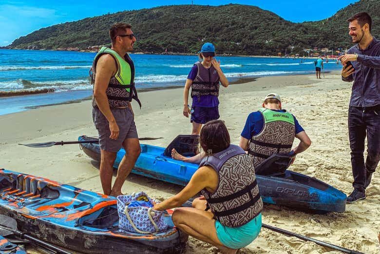 Tour de Caiaque pela Barra da Lagoa e Lagoa da Conceição!
