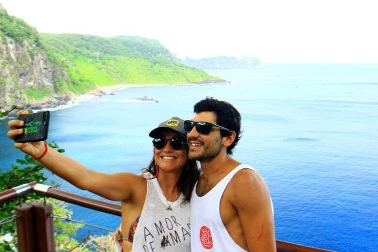 Trilha pelos Mirantes de Fernando de Noronha!