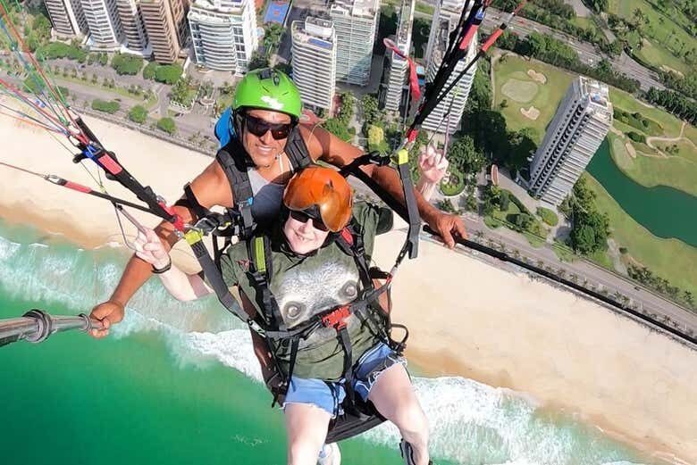 Voo de Parapente pelo Incrível Rio de Janeiro!