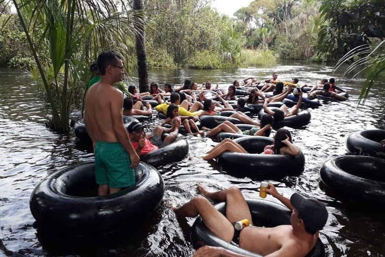 Experiência de Flutuação no Rio Formiga!