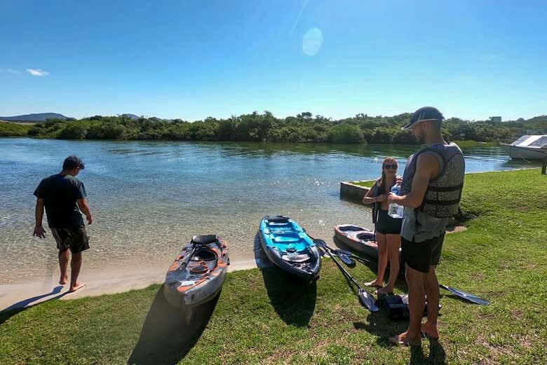 Tour de Caiaque pela Barra da Lagoa e Lagoa da Conceição!