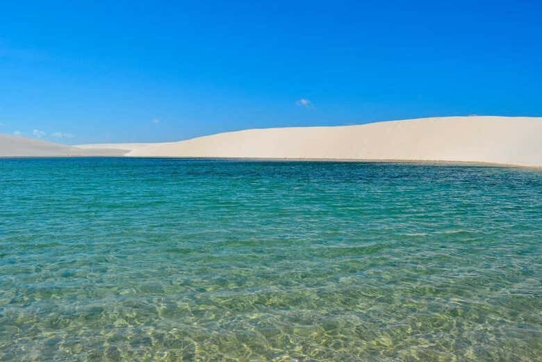 Trilha Encantadora pela Lagoa Bonita nos Lençóis Maranhenses!
