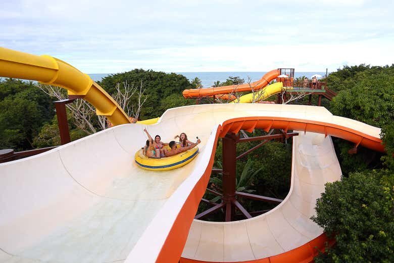 Excursão ao Ecoparque de Arraial d'Ajuda: Diversão e Natureza no Maior Parque Aquático da América Latina!