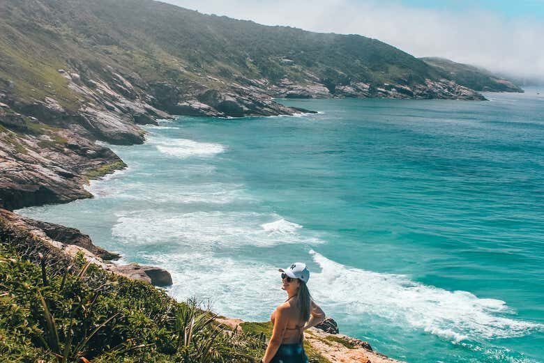 Trilha pela Praia Grande e Janela do Paraíso em Arraial do Cabo!