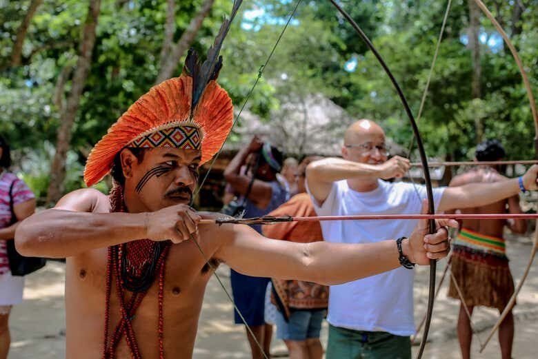 Exploração Cultural na Reserva Indígena Pataxó da Jaqueira - Porto Seguro!