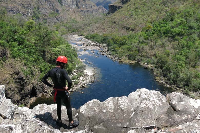 Aventura de Canyoning na Chapada dos Veadeiros!
