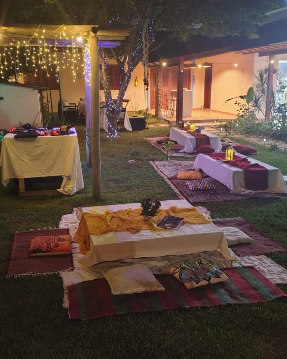 Créditos para os incríveis Sabores Indianos no Garam Masala em Floripa!