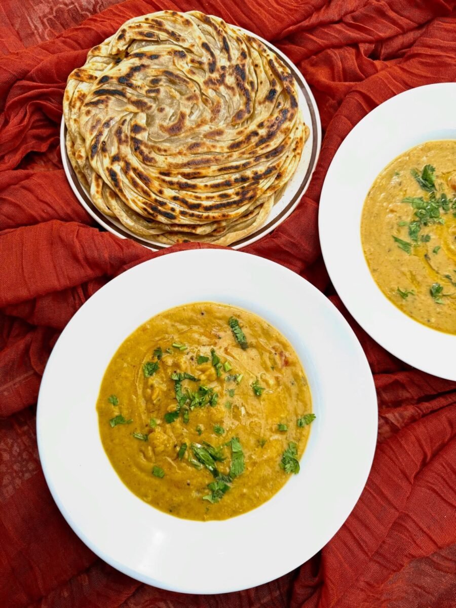 Créditos para os incríveis Sabores Indianos no Garam Masala em Floripa!