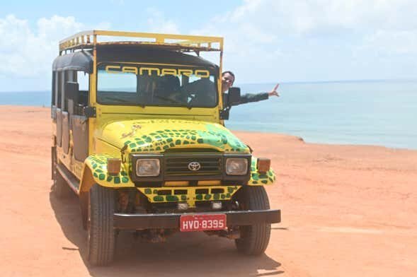 Aventura 4x4 em Pipa: Praias, Dunas e Pôr do Sol na Lagoa Guaraíras!