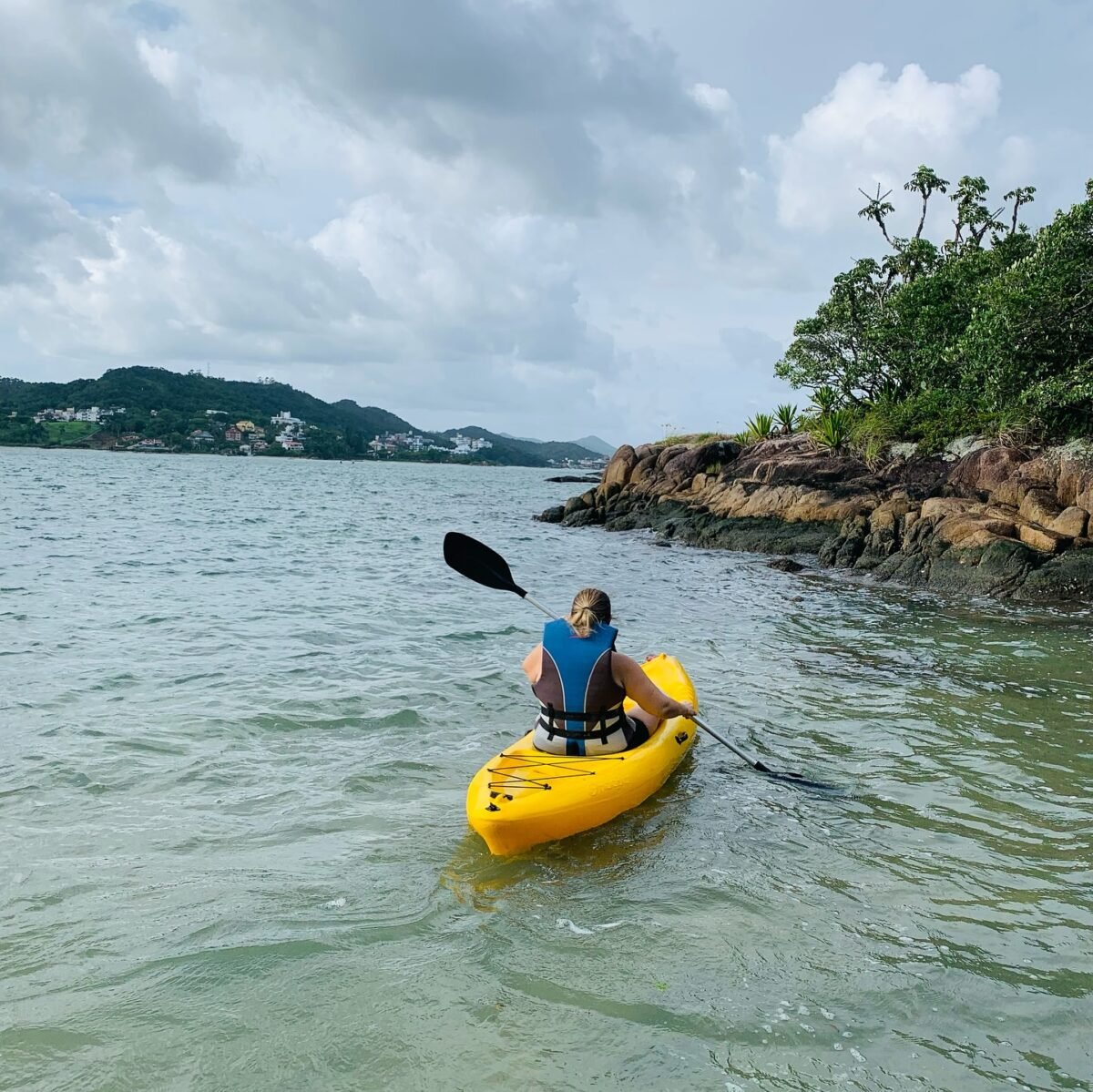 Kayak ou SUP até a Ilha do Francês com Snorkel em Florianópolis!