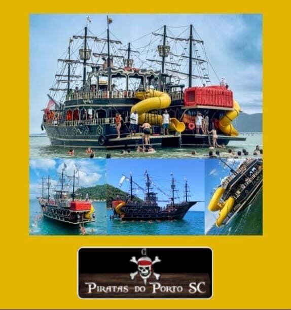 Aventura Pirata em Bombinhas: Diversão a Bordo e Mergulho no Mar!